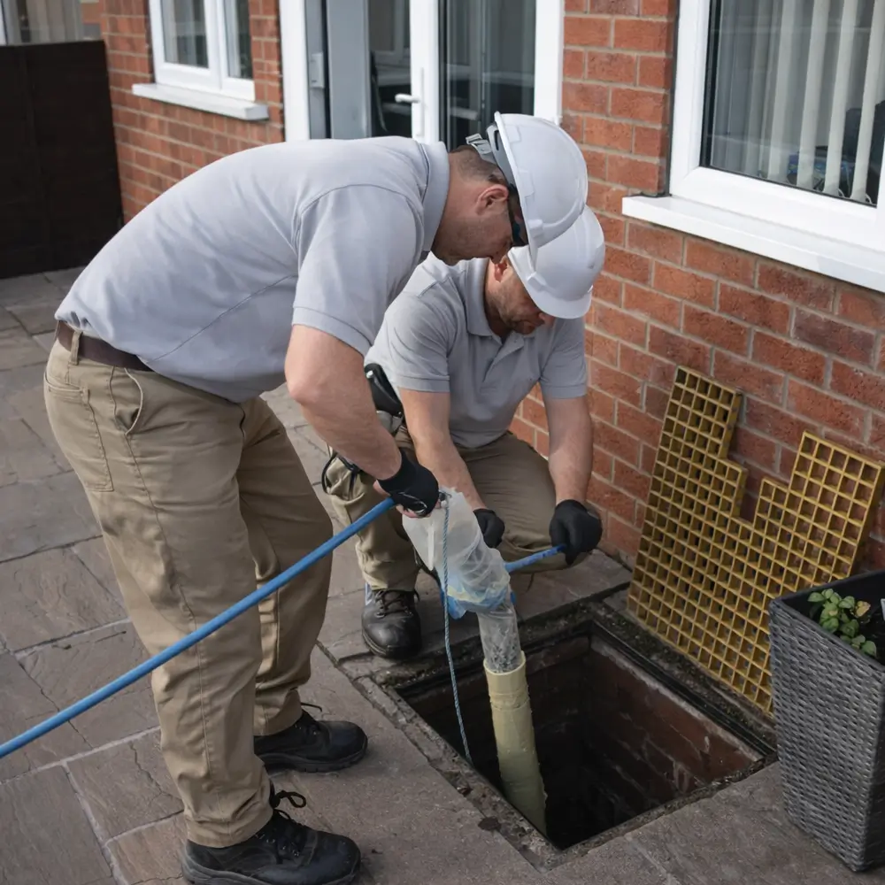 Blocked drain repair service in Hillingdon